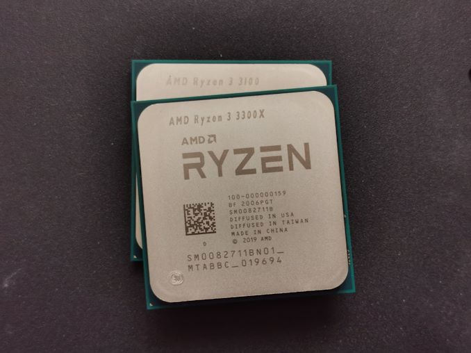 Power Consumption and Frequency Ramps The AMD Ryzen 3 3300X and